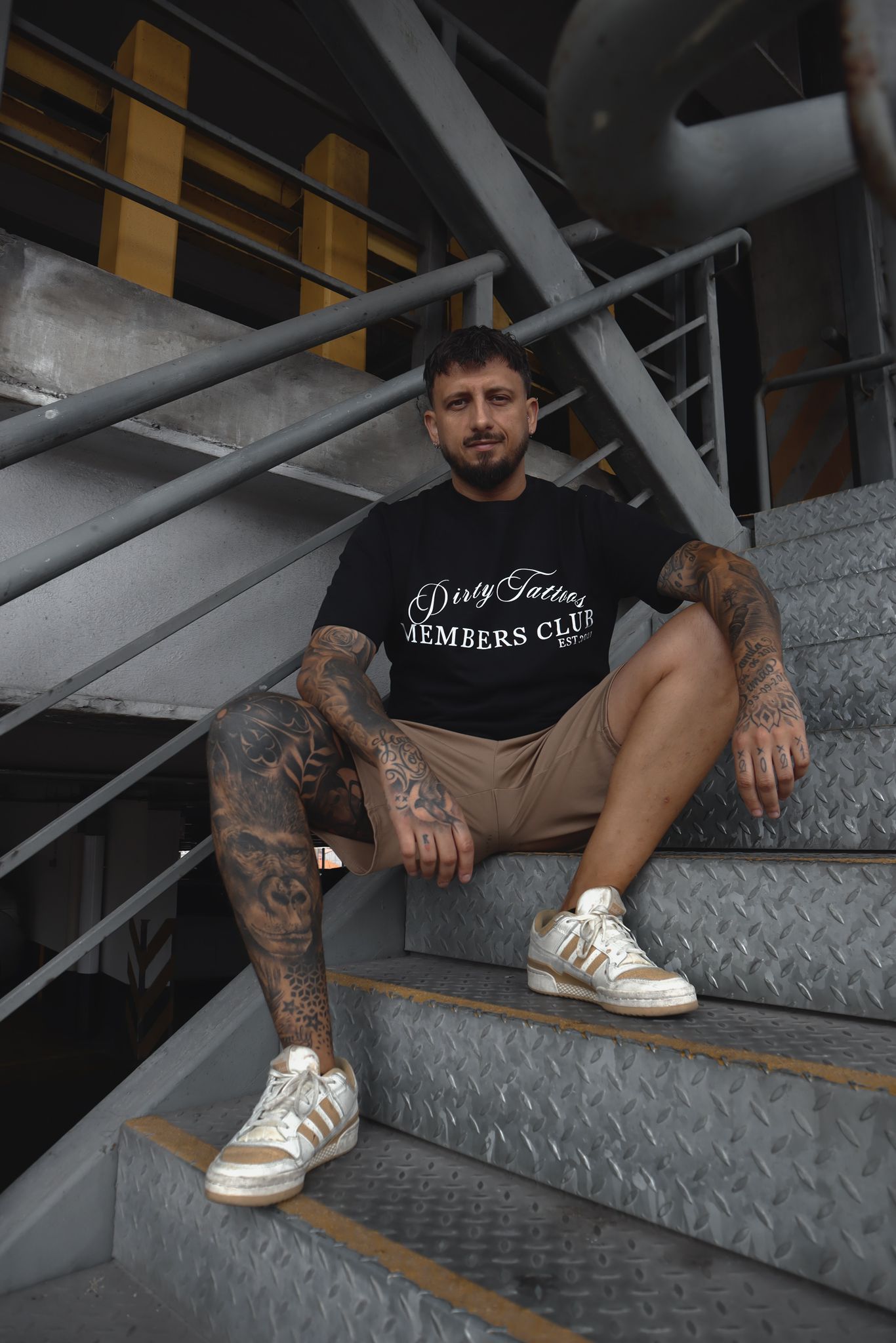 T-Shirt Preta Members Club