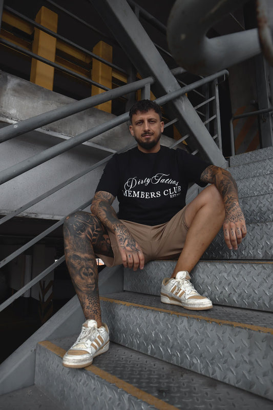 T-Shirt Preta Members Club