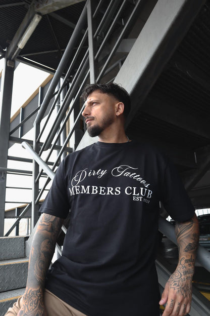 T-Shirt Preta Members Club
