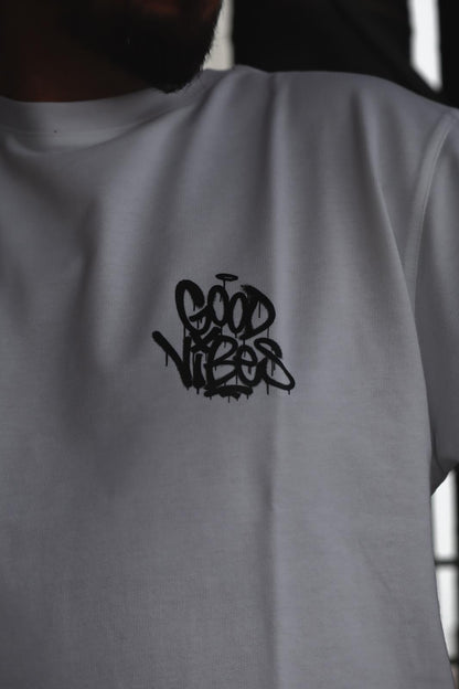 T-Shirt Branca GoodVibes